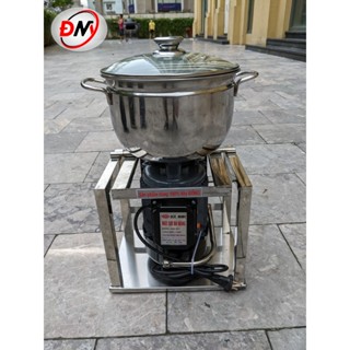 Nồi xay lật đổ size 23.5cm - 1100W dây đồng dùng để xay thịt, hành tỏi ớt sả