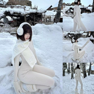 [Hàng Sẵn] Bộ Bodysuit liền thân dài thể thao gym,yoga,pilates ngoài trời giữ nhiệt QC tạo nhiệt giữ ấm cơ thể (có sẵn)