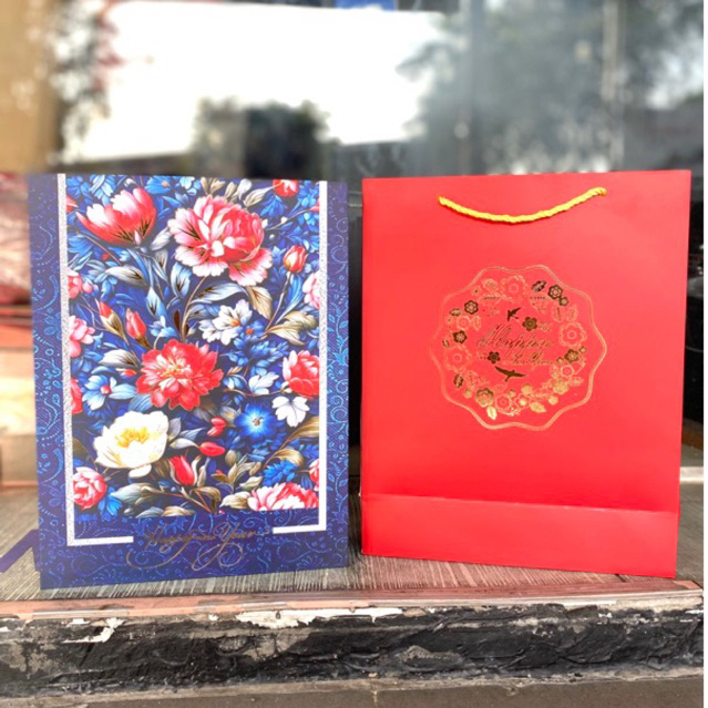 Hộp quà Tết Happy new year-36*28*10cm