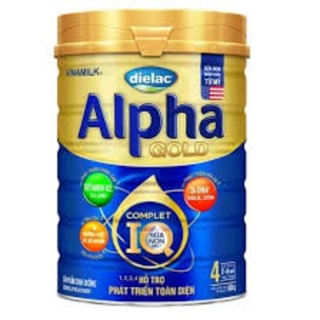 Sữa bột Dielac Alpha Gold 1/2/3/4 lon 800g