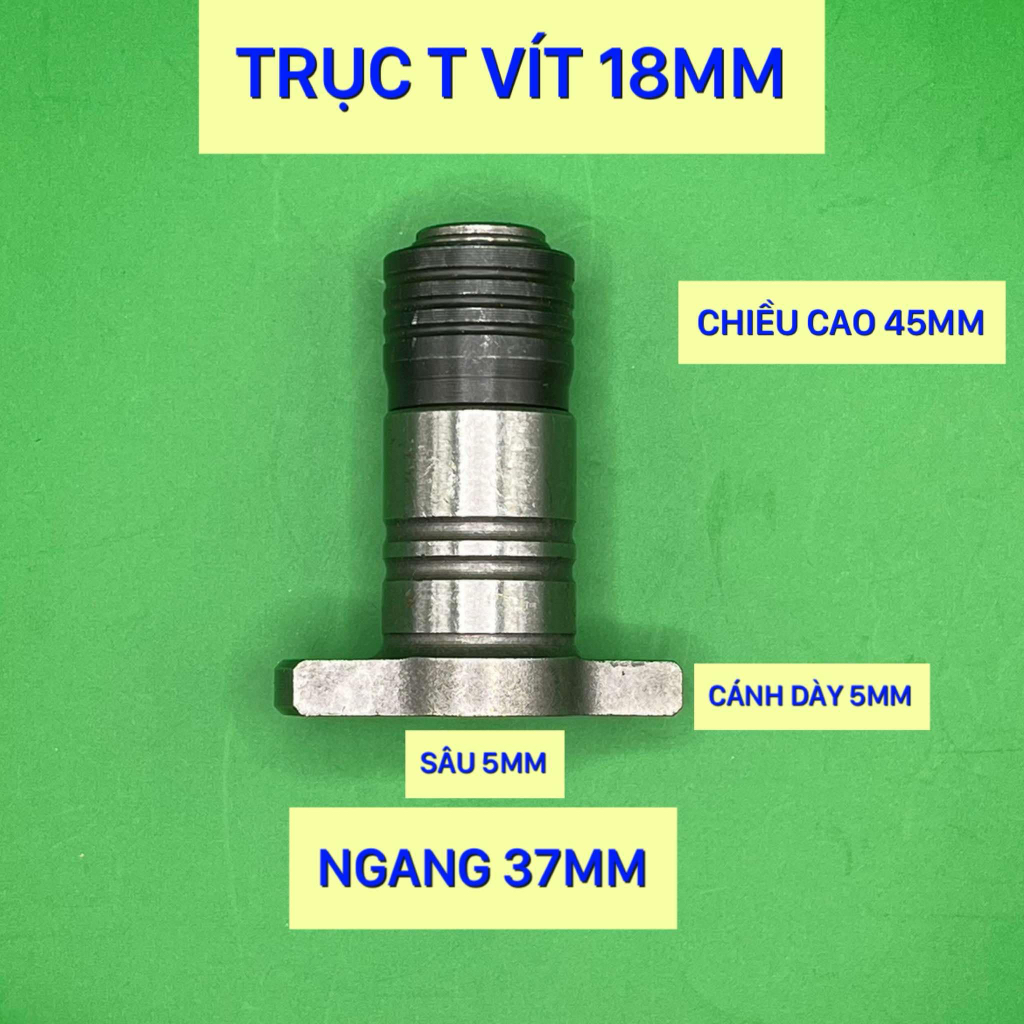 Đầu bắn vít chữ T thay thế máy bắn vít 16mm và 18mm