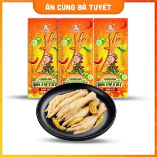 Chân gà chua cay Bà Tuyết / Chân Gà  ớt xanh Hey Yo Việt Nam sản xuât
