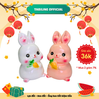 Heo đất ống tiết kiệm tiền thỏ con xinh xinh cute đáng yêu LD44 - TABILINE