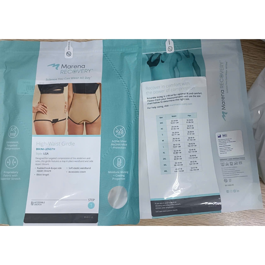 Quần định hình bụng và mông Marena (LGA)