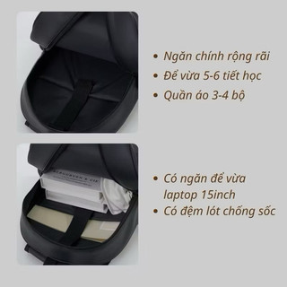 Balo DaPu #10 hàng cao cấp đi học đi chơi đựng laptop
