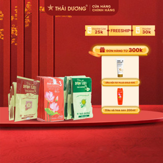 [Set 10 gói ] Dầu gội Thái Dương 3 dây (5ml/gói) Hương Hoa