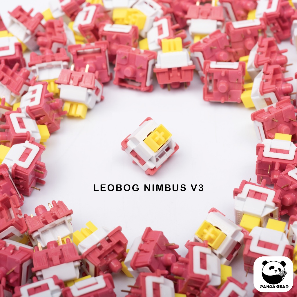 Switch Leobog Nimbus V3 linear 45g prelubed công tắc bàn phím cơ Leobog Nimbus V3