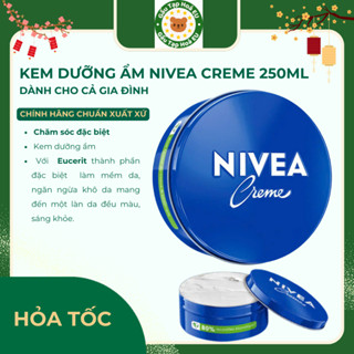 Kem dưỡng ẩm Nivea Creme - Kem Dưỡng ẩm cho cả gia đình, date mới Gấu Tạp Hoá EU