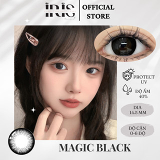  Kính áp tròng cao cấp IRIS Magic Black Lens +Tặng kèm khay dụng cụ | Có độ cận từ 0 - 6 độ 