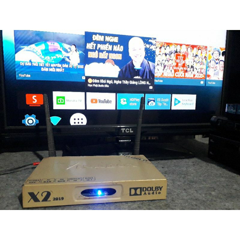 Hàng cũ Vinabox X2-2018 Android7 , chỉ có box và nguồn không có điều khiển