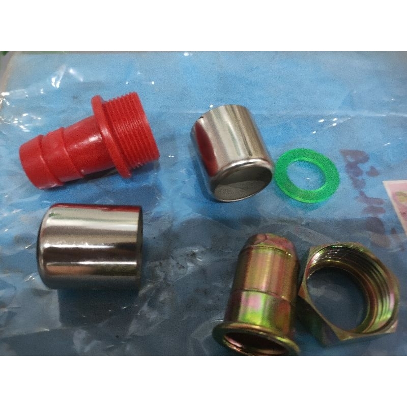 bộ bấm  nối ống hút đầu bơm 1hp, cốt thép, chén thép, áo I noc bấm cả đầu và đuôi