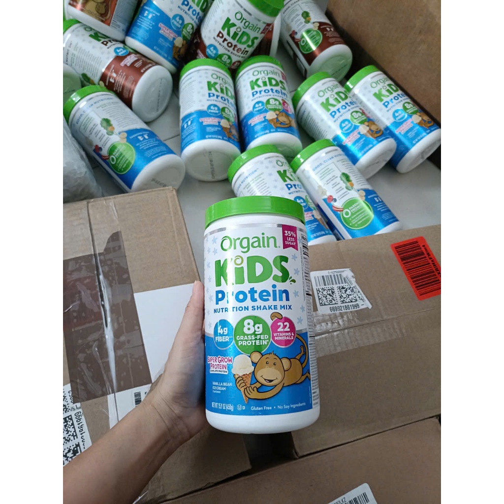 Sữa Orgain Kid Protein dạng bột cho bé 2 tuổi [ Hàng Air]