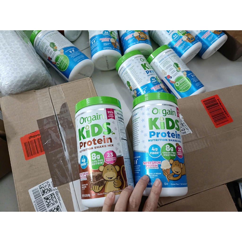 Sữa Orgain Kid Protein dạng bột cho bé 2 tuổi [ Hàng Air]