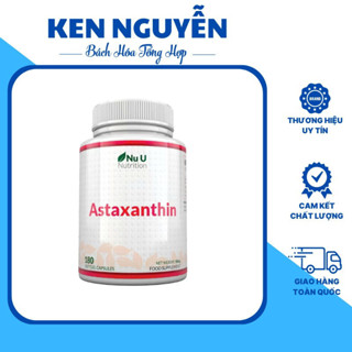 Nuu Astaxanthin Hỗ Trợ Chống Oxi Hóa, Trẻ Hóa Da, Tăng Đề Kháng, Nuu Natural Astaxanthin 12mg (180 viên)