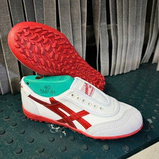 Giày Bata Warrior ráp đế TF bata siêu phủi, giày bóng đá, giày đá bóng, đế cao su, khâu full đế