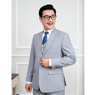 áo vest nam trung niên - áo vest nam trung niên vải tuýt si nhập khẩu