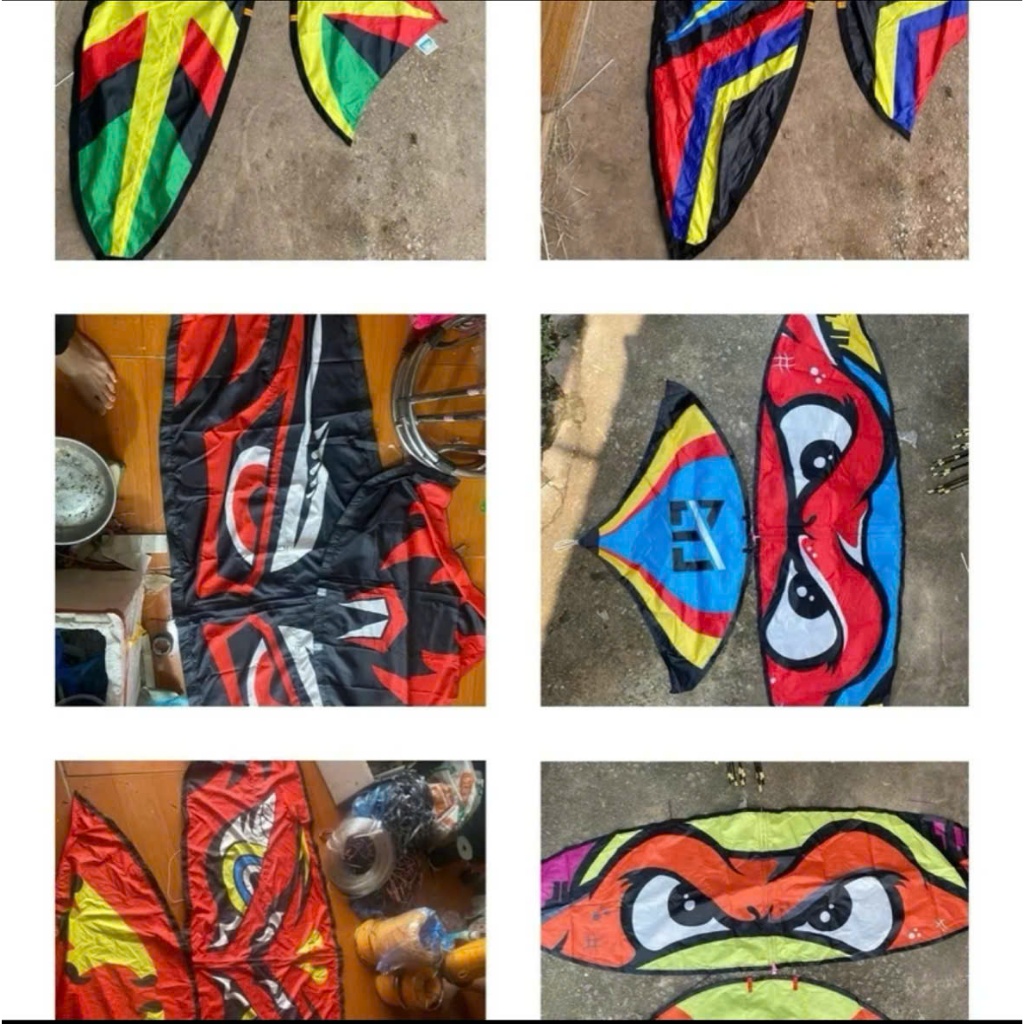 Áo Diều in nhiệt 1m7- 2m-2m5 Xương cá xanh,Xương cá tím,Vinfast,Ếch xanh,Ếch đỏ,Cú đỏ,Cú đen mắt vuô