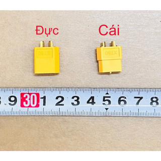 Jack XT30 XT60 XT90, dùng kết nối pin với thiết bị sử dụng