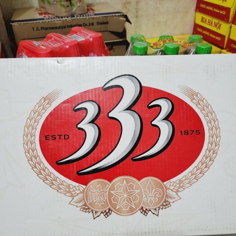 Thùng bia 333 có 24 lon