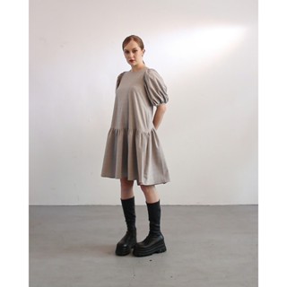 Đầm MALLORIE tay phồng KHÂU BY CQ