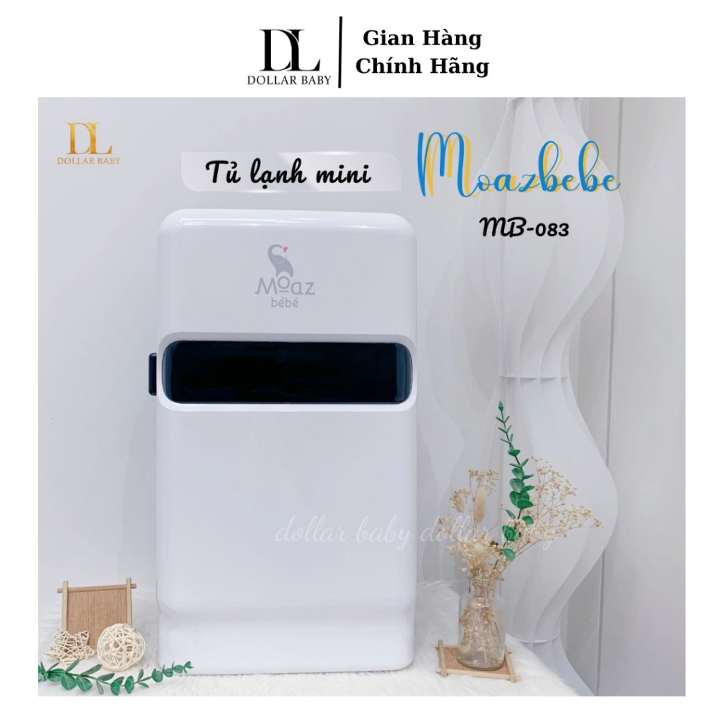 Tủ lạnh mini Moaz Bebe MB083 cho bé 30L, tủ trữ đông sữa bảo quản mỹ phẩm cho mẹ [BẢO HÀNH 12 THÁNG]