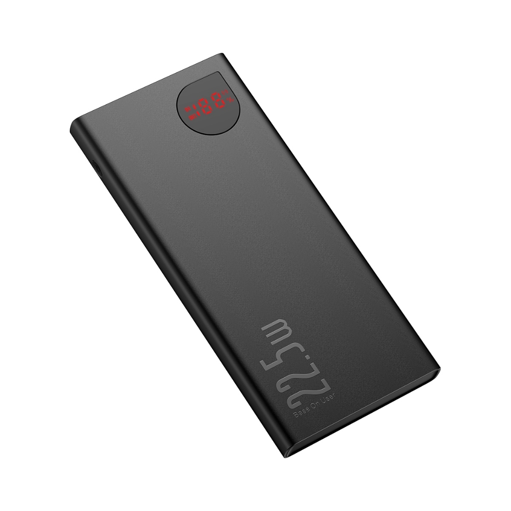 Pin dự phòng sạc nhanh, vỏ kim loại Baseus Adaman Metal Digital Display Quick Charge Power Bank (10.000mAh/20.000mAh) | BigBuy360 - bigbuy360.vn