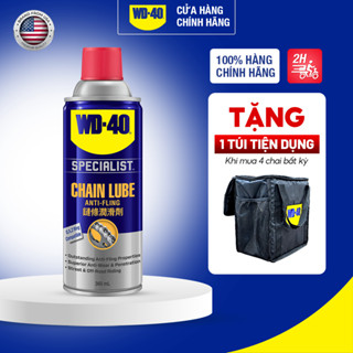 [Tặng Túi Tiện Lợi WD 40] Combo Chai Xịt Dưỡng Sên Xích WD 40 Chain Lube 360ml