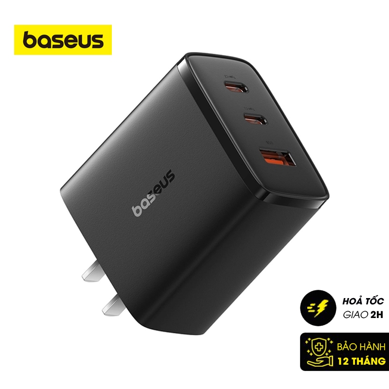 Củ Sạc Nhanh Baseus Cube Pro Fast Charger 2C+U 65W