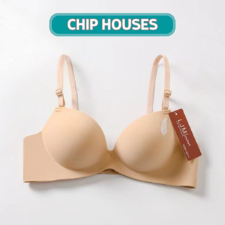 [Form Nhỏ] Áo Ngực Không Gọng Nâng Ngực Đệm Bàn Tay Dày 3CM, Áo Lót Nữ Nâng Ngực Mặc Áo Dài Không Lộ Viền A01