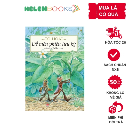 Sách - Dế mèn phiêu lưu ký bìa cứng -1 cuốn - NXB Kim Đồng