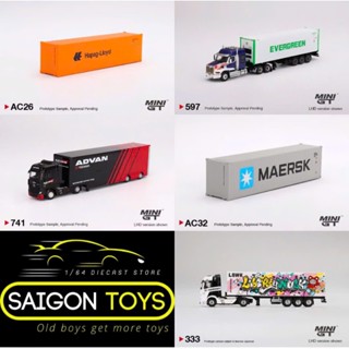 Mini GT Các loại xe tải -Xe mô hình tỷ lệ 1/64 Saigontoys