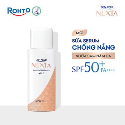 Serum chống nắng ngăn sạm, nám da Skin Aqua Nexta Shield Serum UV Milk SPF50+ PA++++ 50g ( dạng sữa)