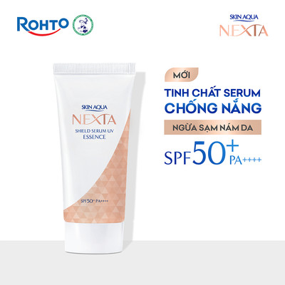 Serum chống nắng ngăn sạm,nám da Skin Aqua Nexta Shield Serum UV Essence SPF50+ PA++++ 50g (dạng tinh chất)