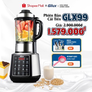    Độc Quyền Live Stream  Máy làm sữa hạt Gilux 15 chức năng Độ Ồn Thấp  PHIÊN BẢN NÂNG CẤP  