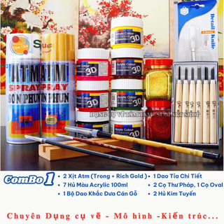 [ TÂM TÂM ] Combo Vẽ Dừa , Vẽ Dưa , Combo Màu Trang Trí Tết