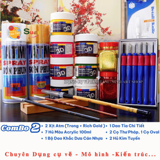 [ TÂM TÂM ] Combo Vẽ Dừa , Vẽ Dưa , Combo Màu Trang Trí Tết