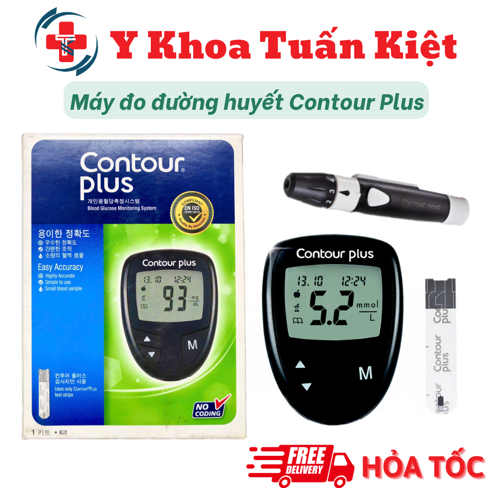 ✅ Máy đo đường huyết Contour Plus
