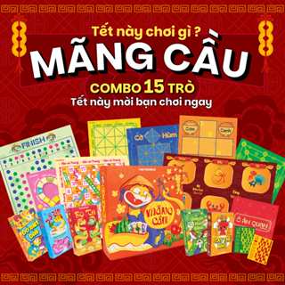  Combo Mãng Cầu Boardgame Tết 2025 – Bộ sưu tập trò chơi ngày Tết kết nối yêu thương cho cả gia đình. 