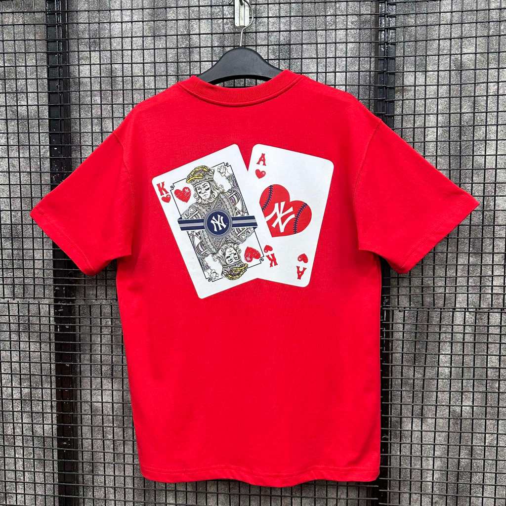 Áo New Era Card Đỏ Chính Hãng Shop Xám Store