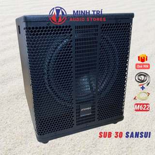 Loa Siêu Trầm Sansui 3 Tấc 350W Công Nghệ Nhật, Loa Sub Điện Bass 30 Cao Cấp Cho Karaoke Gia Đình