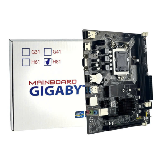 Mainboard SK 1150 GIGA H81