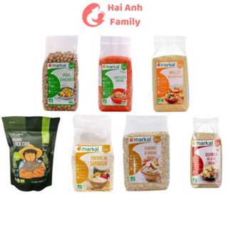 Tổng hợp các loại hạt, bột ,đầu hữu cơ cho bé ăn dặm gói 50-100g