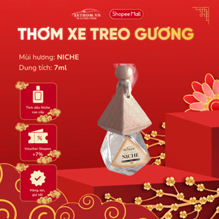 Nước hoa XE HƠI - treo gương chiếu hậu mùi hương nước hoa Niche xịn - 10ml [XETHOM]