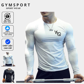 Áo thun nam dài tay cổ tròn mặc thu đông, giữ nhiệt, chất thun lạnh co giãn, dáng ôm