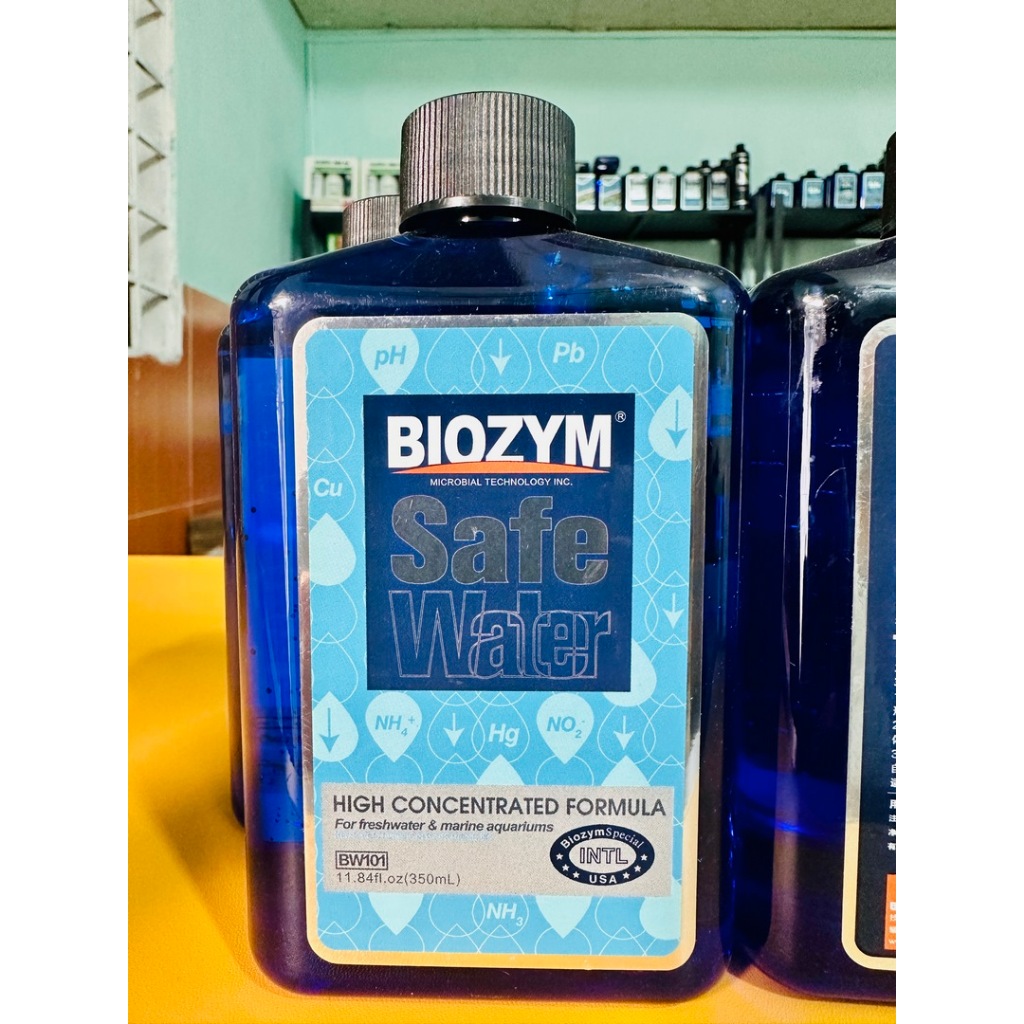 Biozym Safe Water - Khử Clo, chống Shock cá cảnh  , khử Ammonia