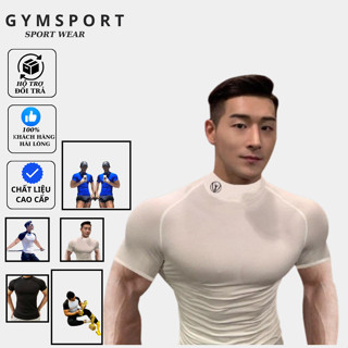 Áo Thun Thể Thao Nam LA NGẮN TAY Form Ôm Body  Thun Lạnh Co Dãn 4 CHIỀU