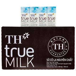 [Combo 3 lốc] Sữa tươi TH True Milk 48x180ml