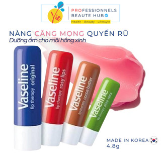 Son Dưỡng Môi Mềm Mịn, Diụ Nhẹ Vaseline Lip Therapy Dạng Thỏi - 4.8g