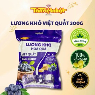  Combo 3 gói lương khô mini  300gr 1 gói  Vị Việt quất- Lương khô Mini Tân Việt Nhật mix 15 vị hạt dinh dưỡng 