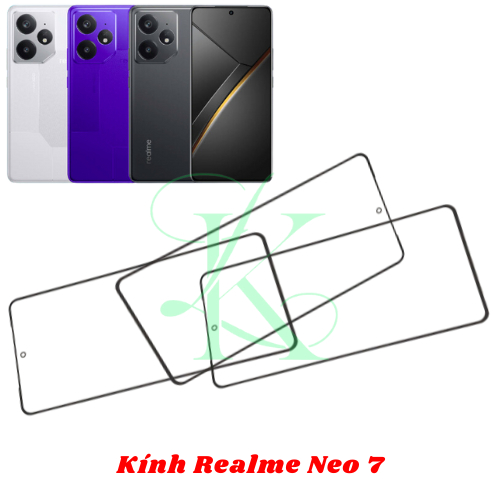 Kính ép trên màn hình dành cho Realme Neo 7 , kính ép dành cho realme neo 7